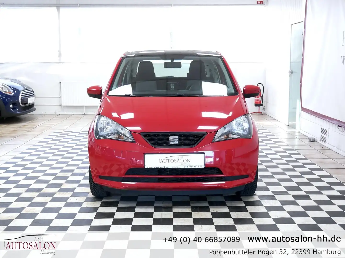 SEAT Mii Style*2Vorb.Rentner*Servicege.*SchiebeD.*Navi*PDC* Rojo - 2