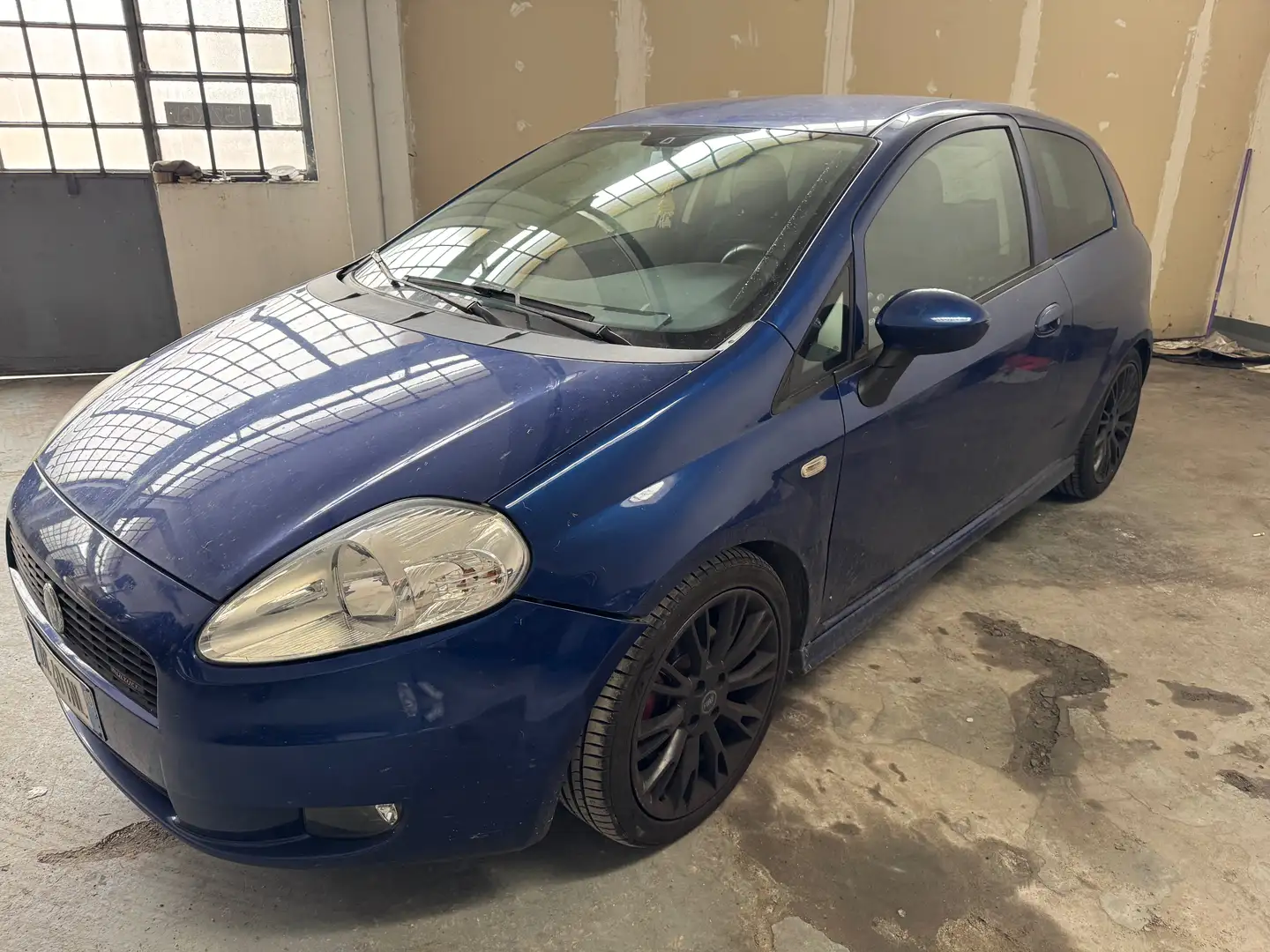 Fiat Grande Punto Grande Punto  1.9 mjt Sport 130cv PER COMMERCIANTI Azul - 1