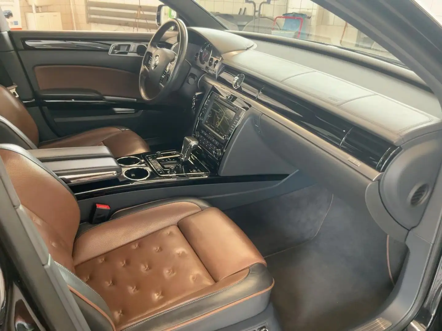 Volkswagen Phaeton V8 4-Sitzer 4Motion*VOLL&VW SCHECKHEFT* Nero - 2