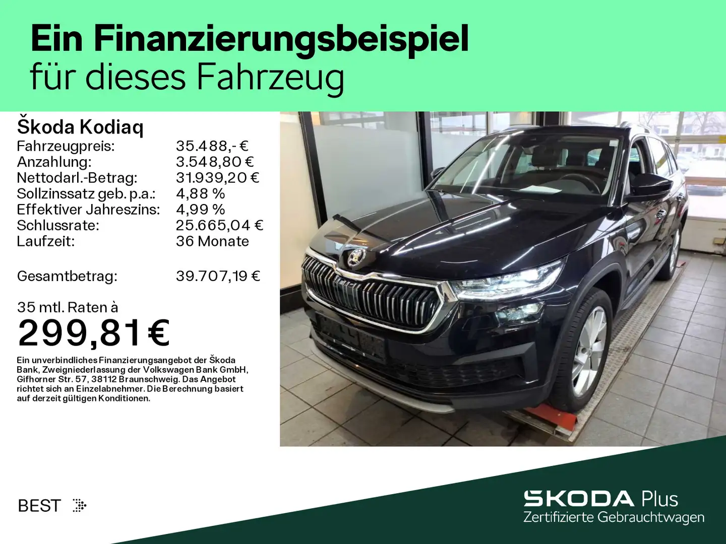 Skoda Kodiaq 2.0 TDI DSG 4x4 Style*NAVI*PANO*AREAVIEW Noir - 2