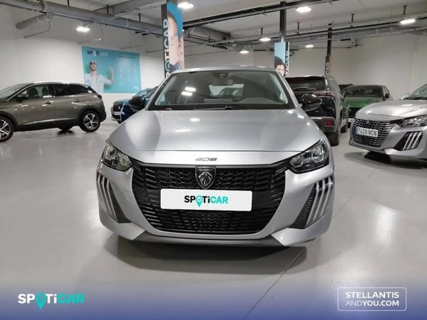 Peugeot 208 HYBRID 110 eDCS6 Style Gris - 2