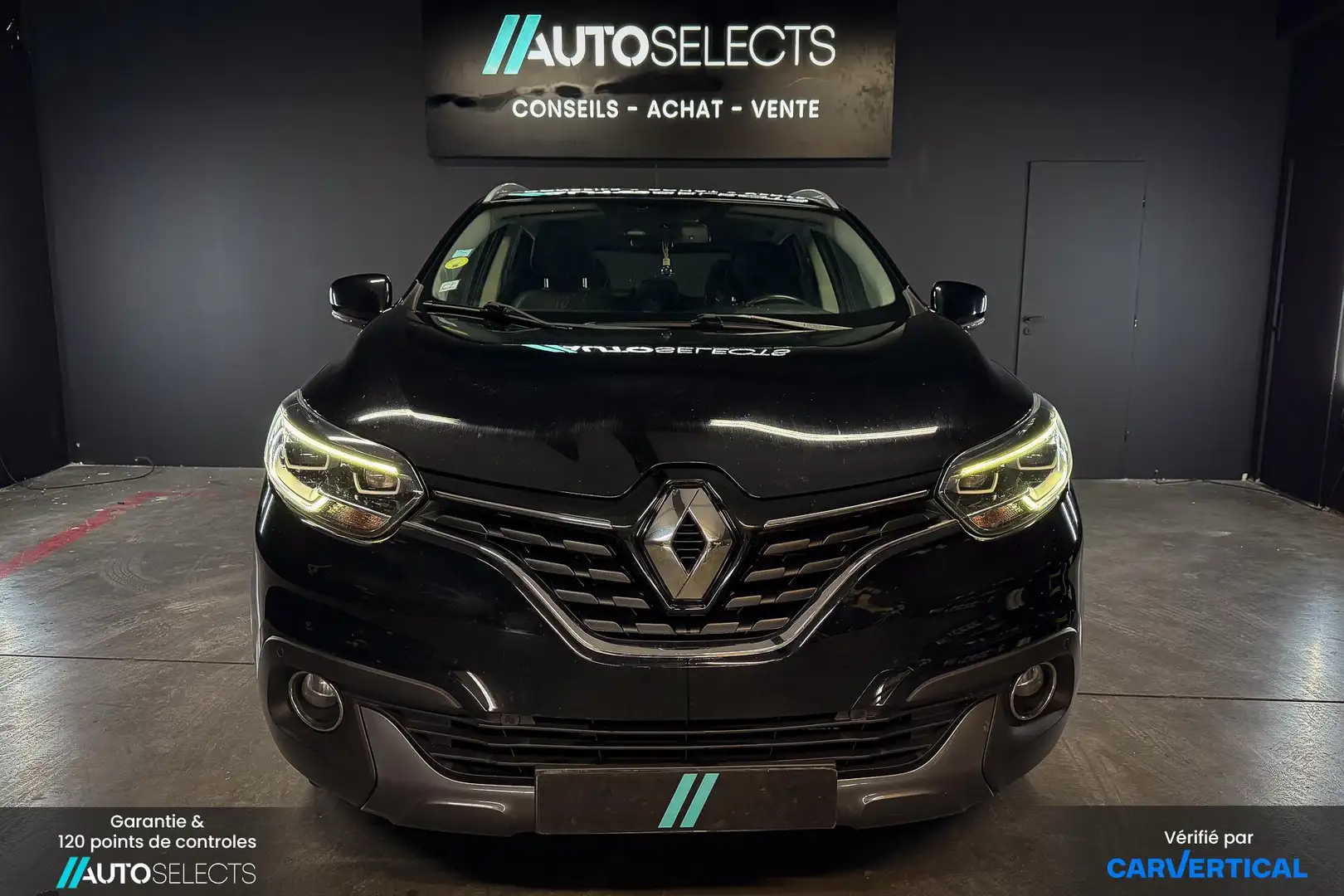 Renault Kadjar Intens 1,5 DCI 110cv EDC | Carvertical Disponible  Noir - 2