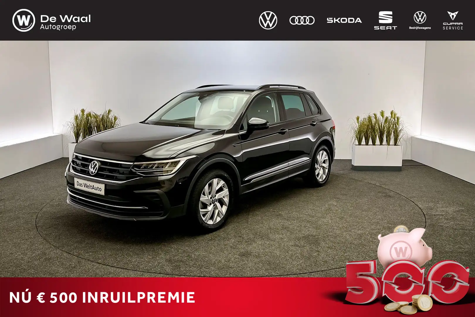 Volkswagen Tiguan 1.5 TSI 150pk DSG Life Business | Adaptive Cruise Negro - 1