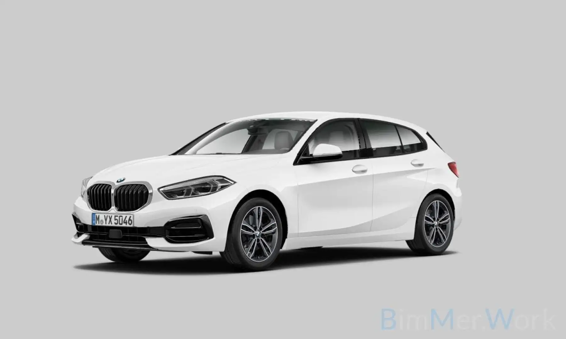 BMW 118 Sport Line FernlichtAs DAB HiFi Geschwindig Weiß - 1