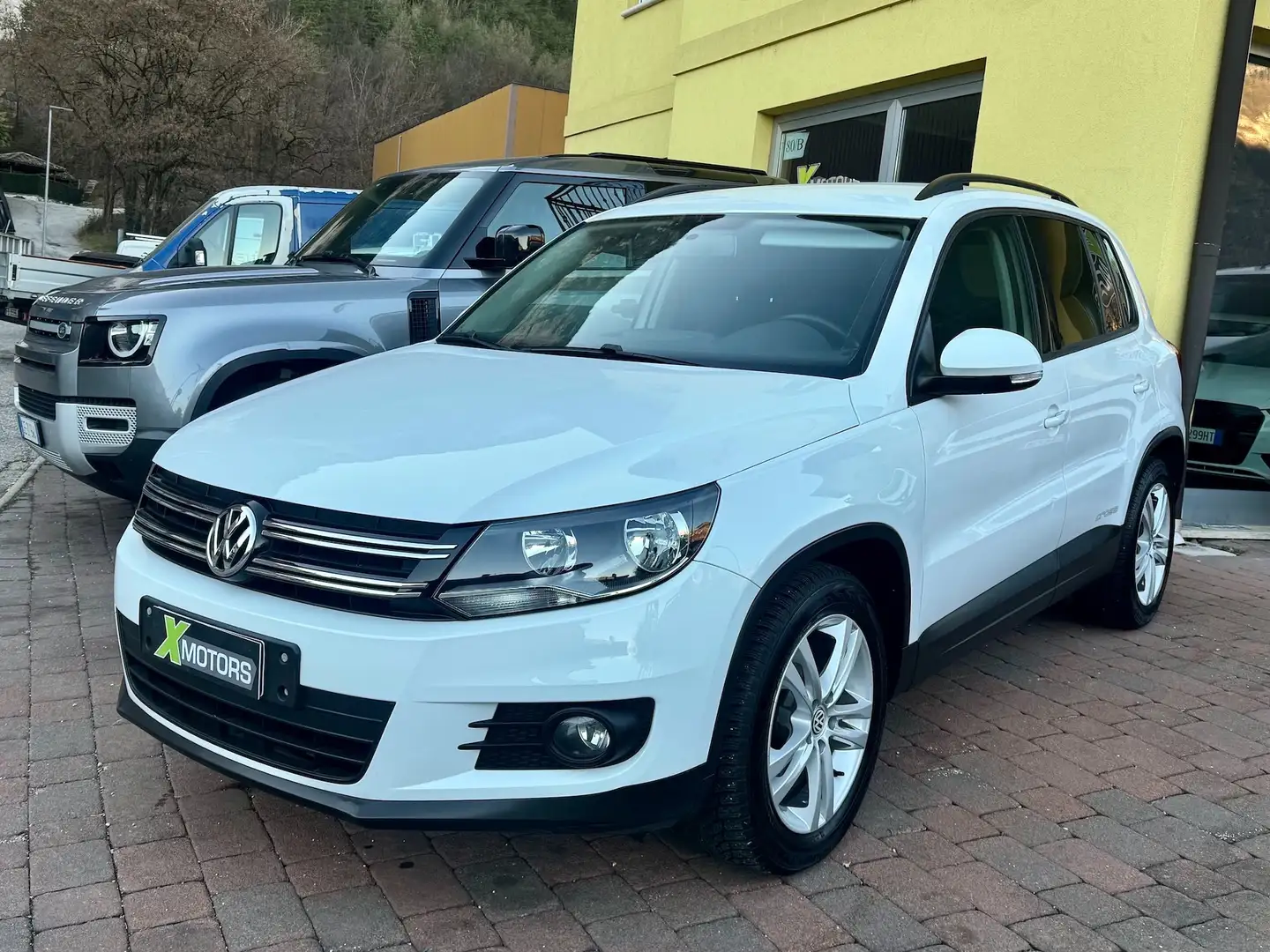 Volkswagen Tiguan Tiguan 1.4 tsi bm Cross 122cv Bianco - 1