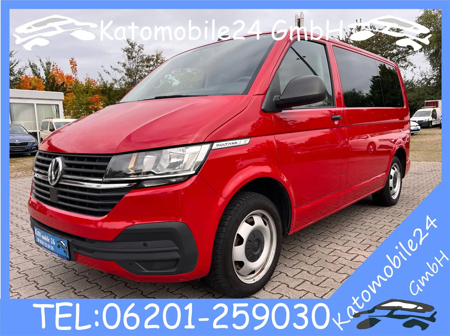 Volkswagen T6.1 Multivan 2.0 TDI 4 Motion Standheizung Multiflexboard Kamer Rot - 1