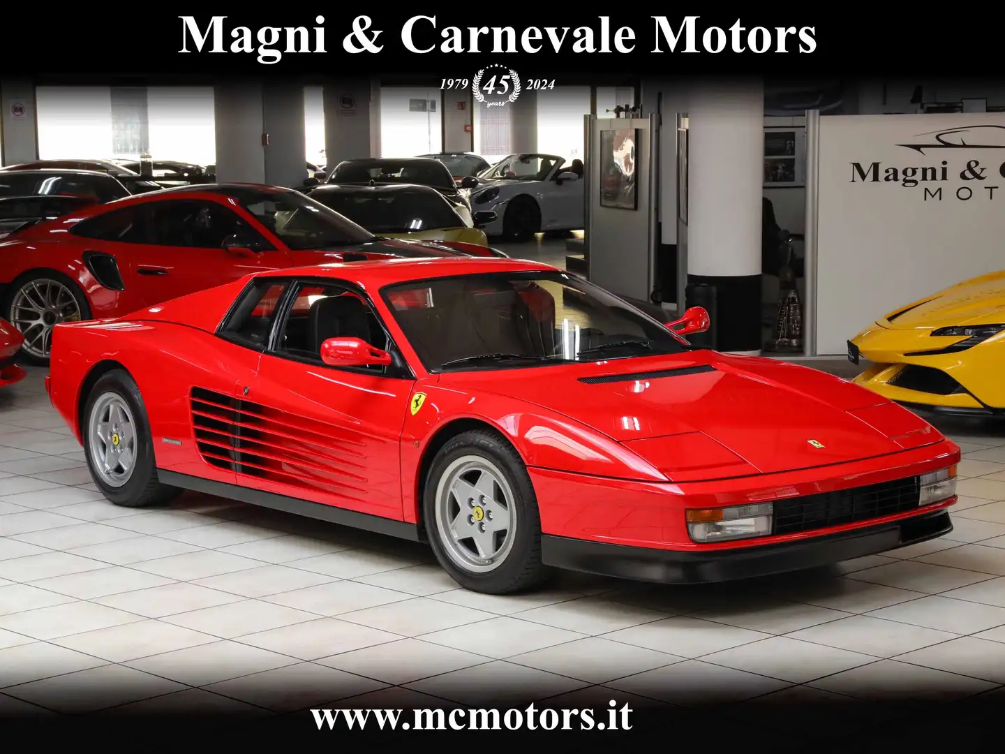 Ferrari Testarossa VETTURA UFFICIALE ITALIA | A.S.I. | FOR COLLECTORS Rosso - 1