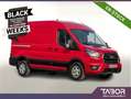 Ford Transit 350 TDCi 130 L3H2 Trend cam PDC Jaune - thumbnail 1