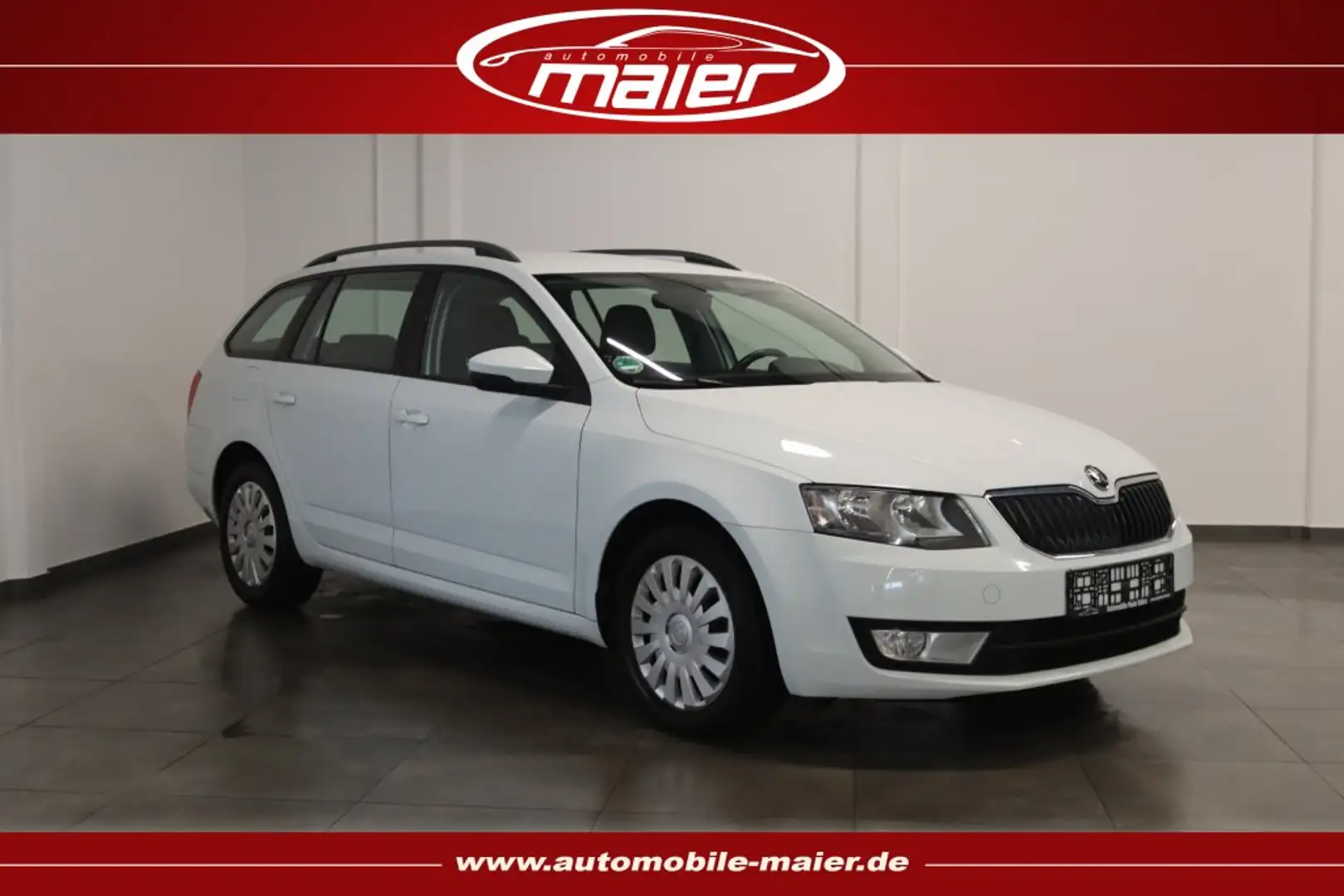 Skoda Octavia 2.0 TDI Combi Style-Kamera-SHZ-Tempo-DAB Weiß - 1
