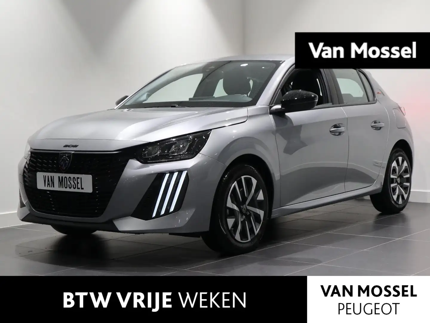 Peugeot 208 Style - DRAADLOZE APPLE CARPLAY/ANDROID AUTO - NAV Gris - 1