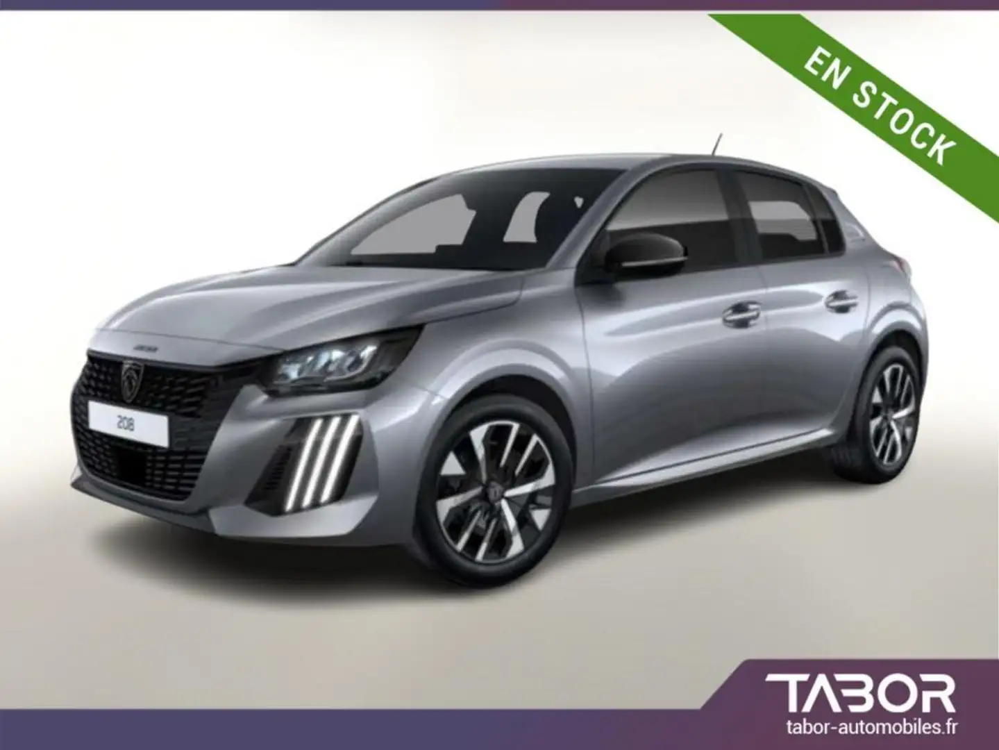Peugeot 208 1.2 PT 100 Active SHZ Radars Reg. Gris - 1