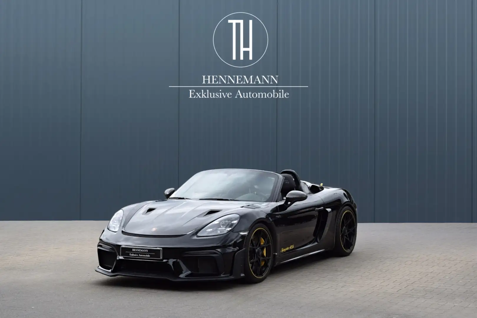 Porsche Boxster 718 Spyder RS*Weissach*PCCB*Lift*Carbon*sofort* Schwarz - 1