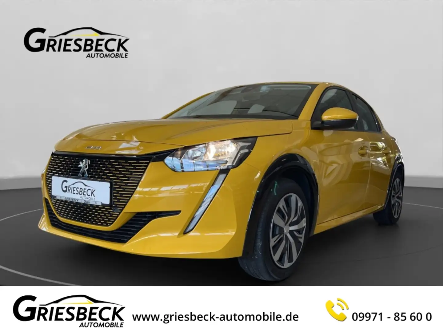 Peugeot 208 e- Active 136 Navi LED Klimaautom Fahrerprofil DAB Gelb - 1
