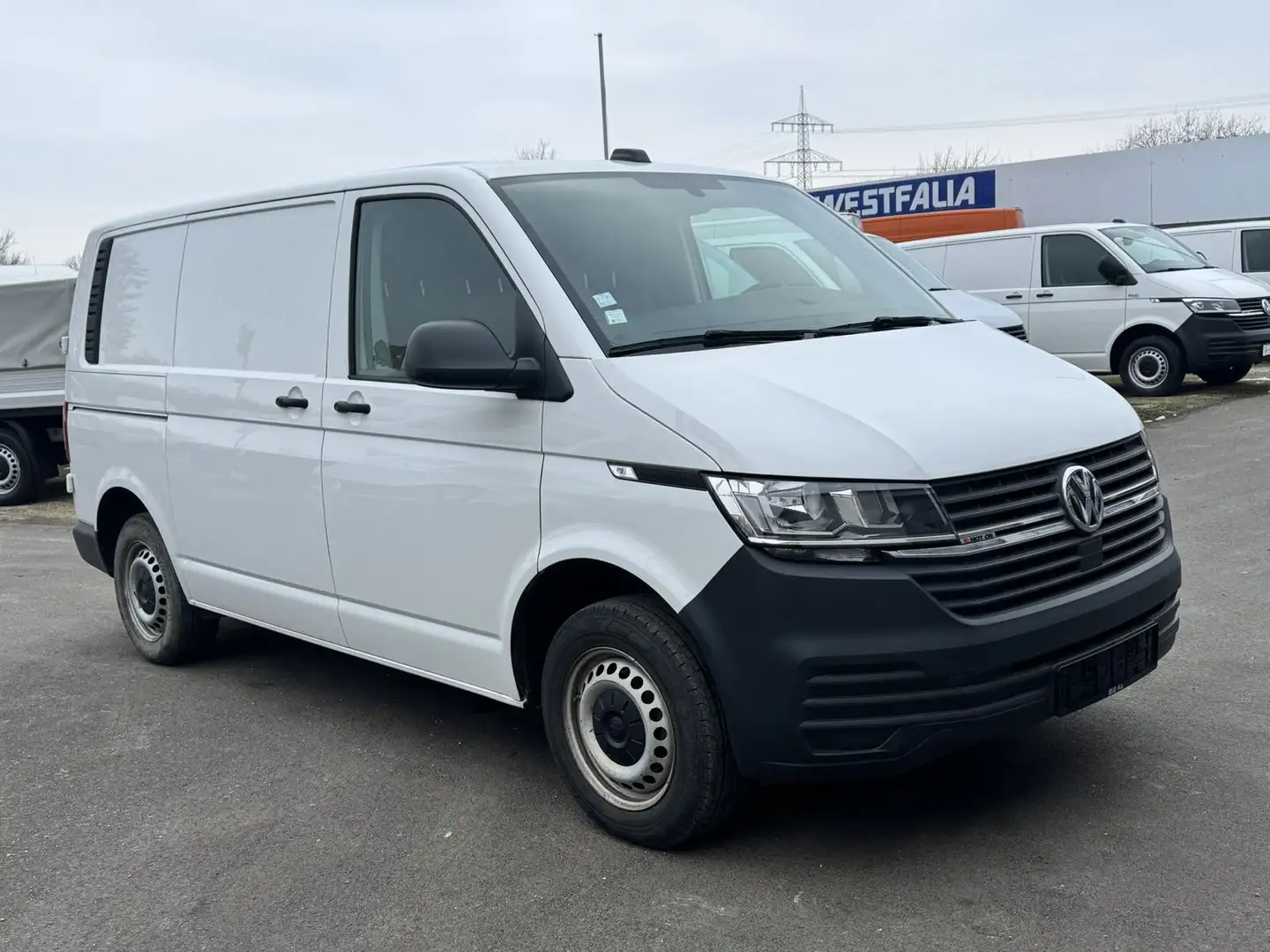 Volkswagen T6 Transporter 6.1 Kasten TDI 4Motion AHK*Tempo Weiß - 2