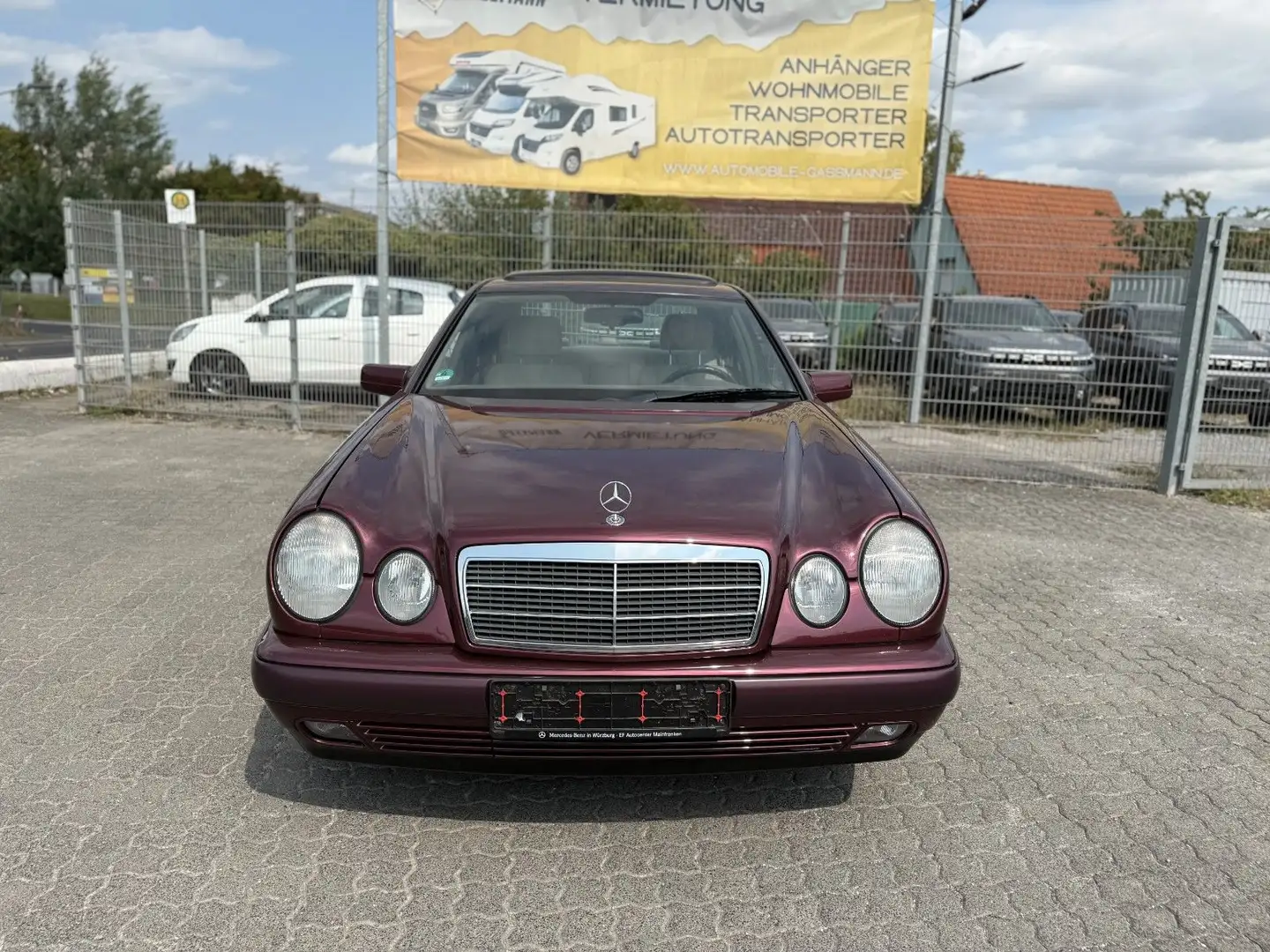 Mercedes-Benz E 230 E230 Classic W210 S-Dach Automatik Tüv 08.2026 Rot - 2
