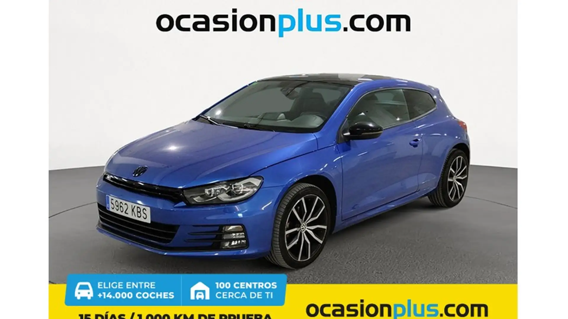 Volkswagen Scirocco 2.0TDI BMT Typhoon by R-Line 110kW Azul - 1