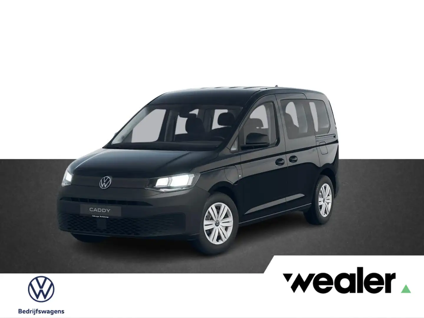 Volkswagen Caddy Bedrijfswagens Kombi 1.5 eHybrid EU6 85 kW (115 pk Чорний - 1