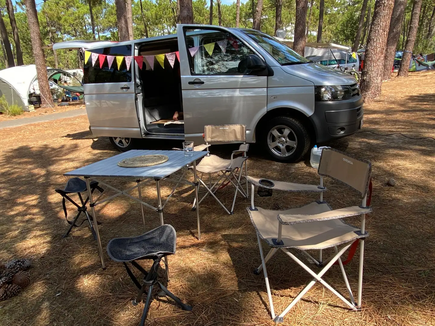 Volkswagen T5 Professionell Ausgebauter VW T5 Campervan Bulli Silber - 2