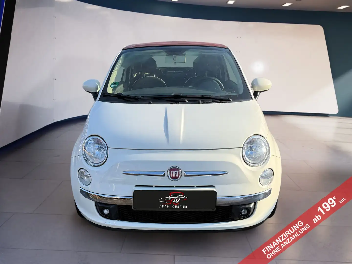 Fiat 500C 500 Lounge/PDC/Cabrio Weiß - 2