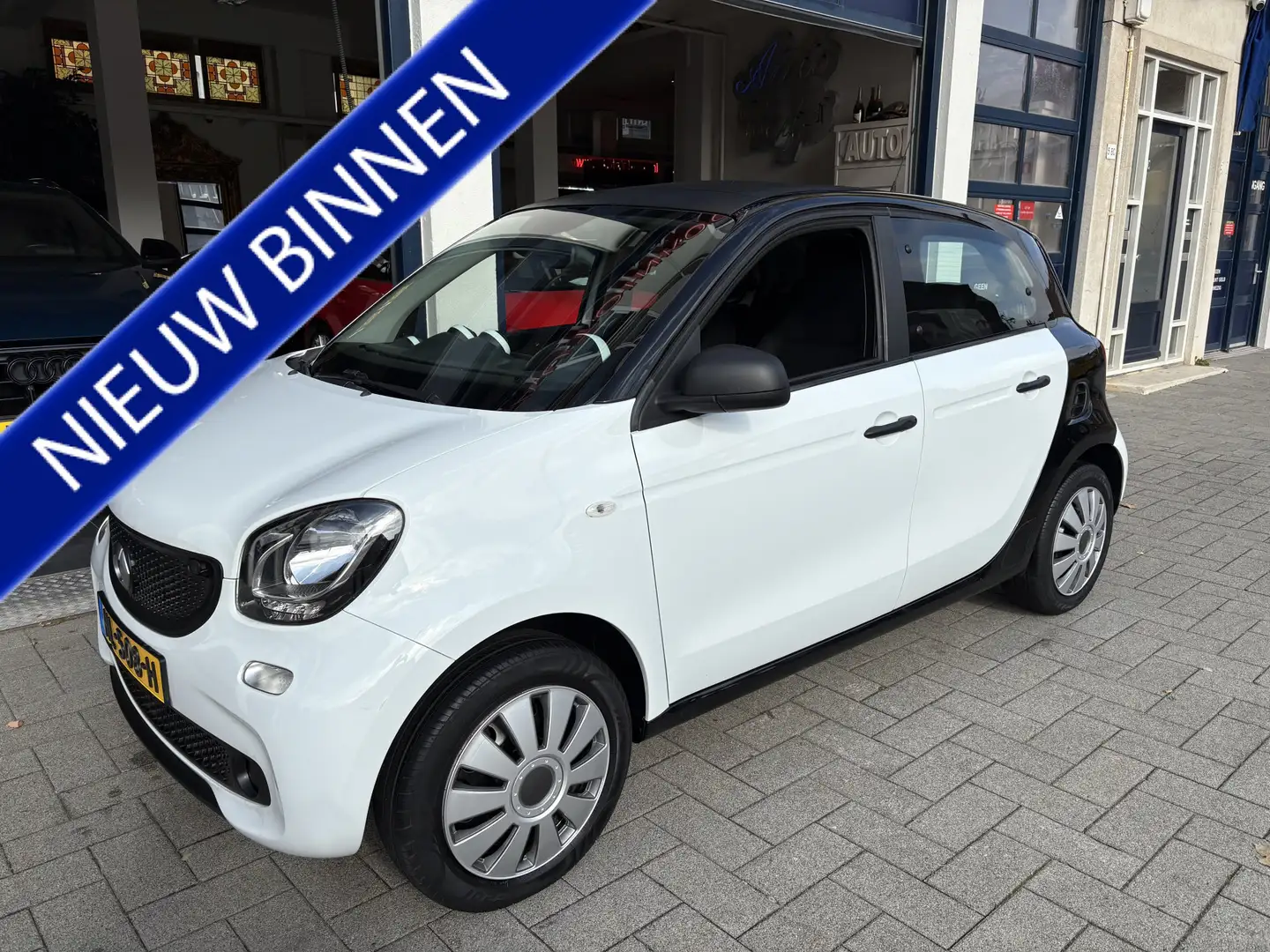 smart forFour 1.0 Pure CABRIO/CLIMA/CRUISE/TELEFOON/NAP Wit - 1