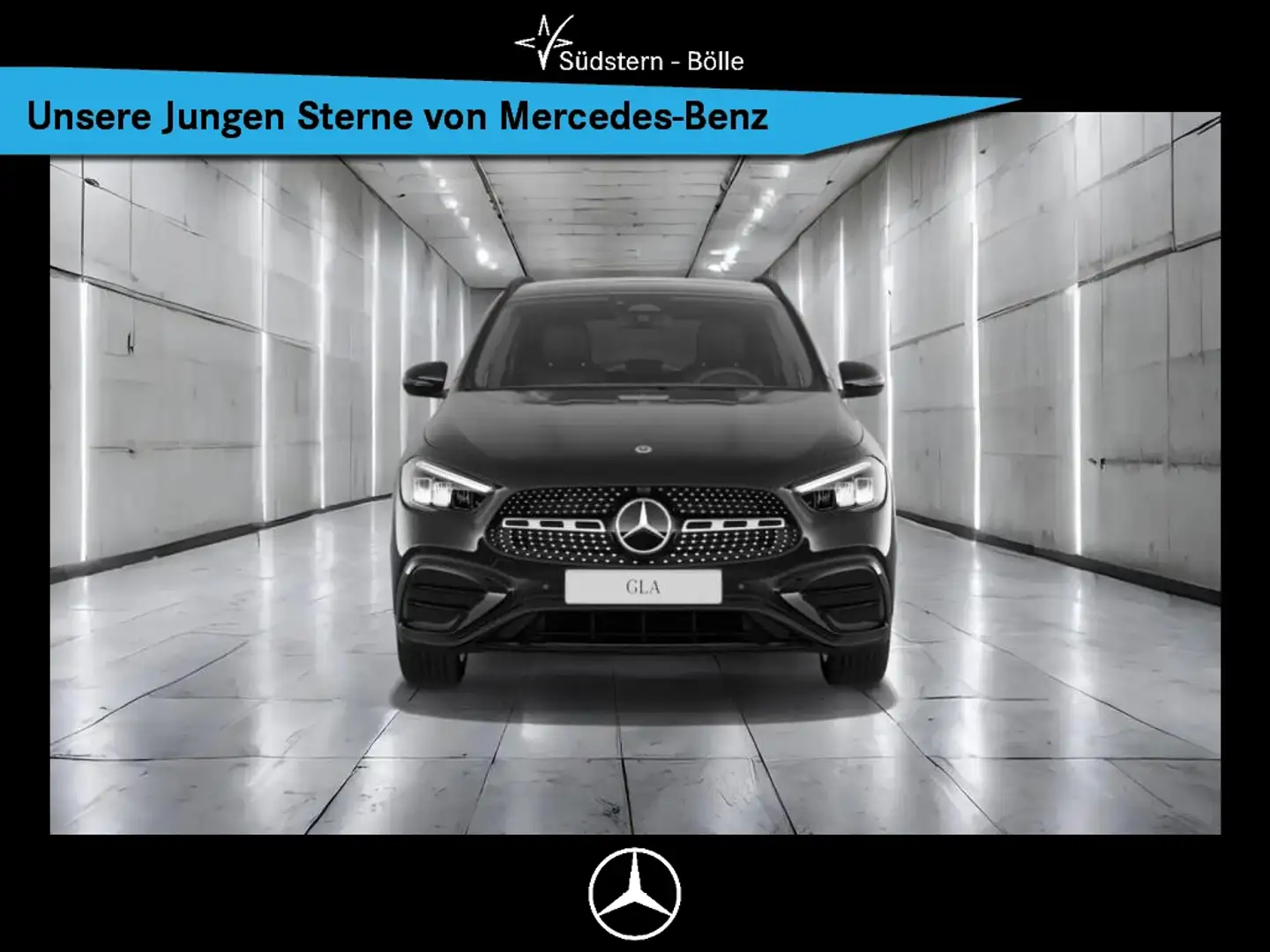 Mercedes-Benz GLA 220 d 4M AMG-ADV.PLUS+AHK+PANO+KEYL.GO+KAM.+ Schwarz - 1