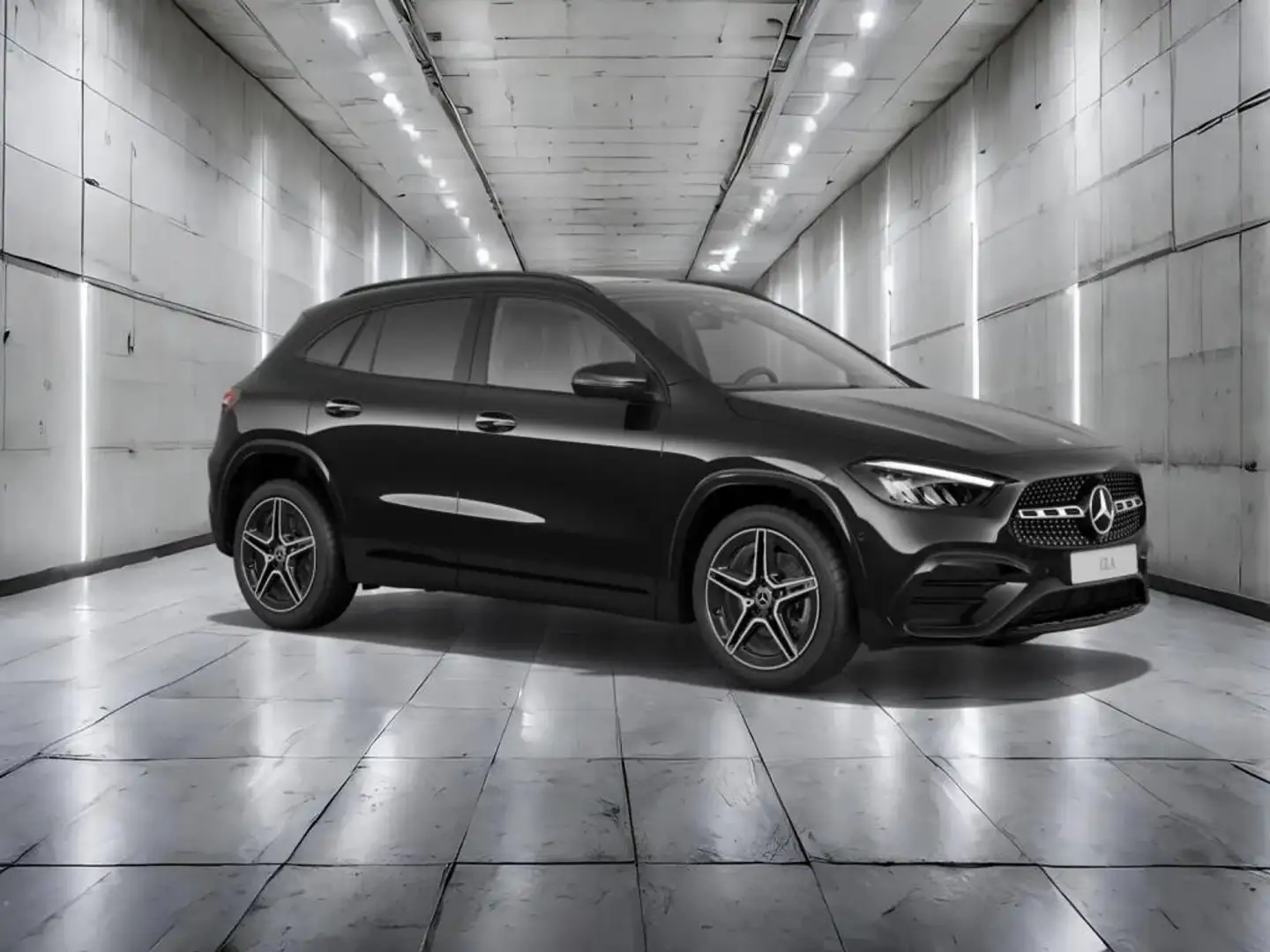 Mercedes-Benz GLA 220 d 4M AMG-ADV.PLUS+AHK+PANO+KEYL.GO+KAM.+ Schwarz - 2