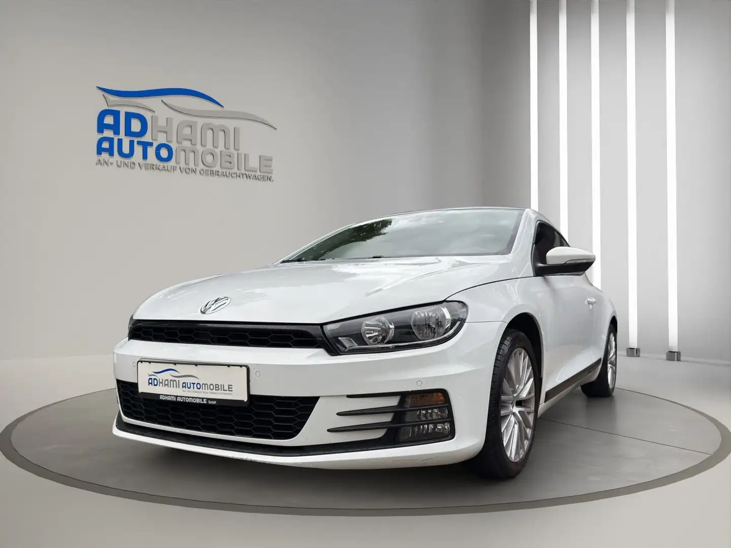 Volkswagen Scirocco 2.HAND-KLIMA-SHZ-8-FACH-TÜV NEU! Blanco - 1