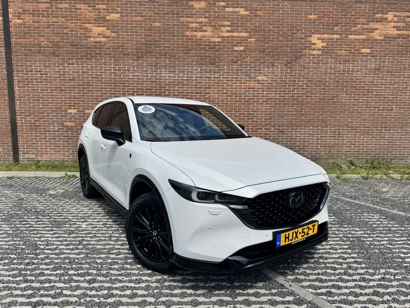 Mazda CX-5 2.0 SkyActiv-G 165 Homura Automaat Navi | Achterui Blanc - 2
