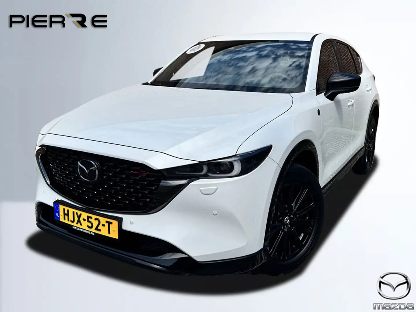 Mazda CX-5 2.0 SkyActiv-G 165 Homura Automaat Navi | Achterui Bianco - 1