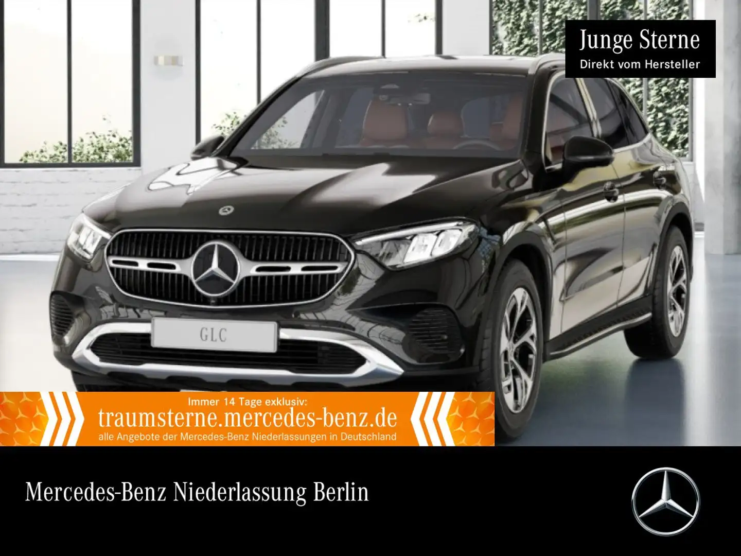 Mercedes-Benz GLC 220 d 4M AVANTG+360+AHK+LED+BURMESTER+TOTW+9G Schwarz - 1