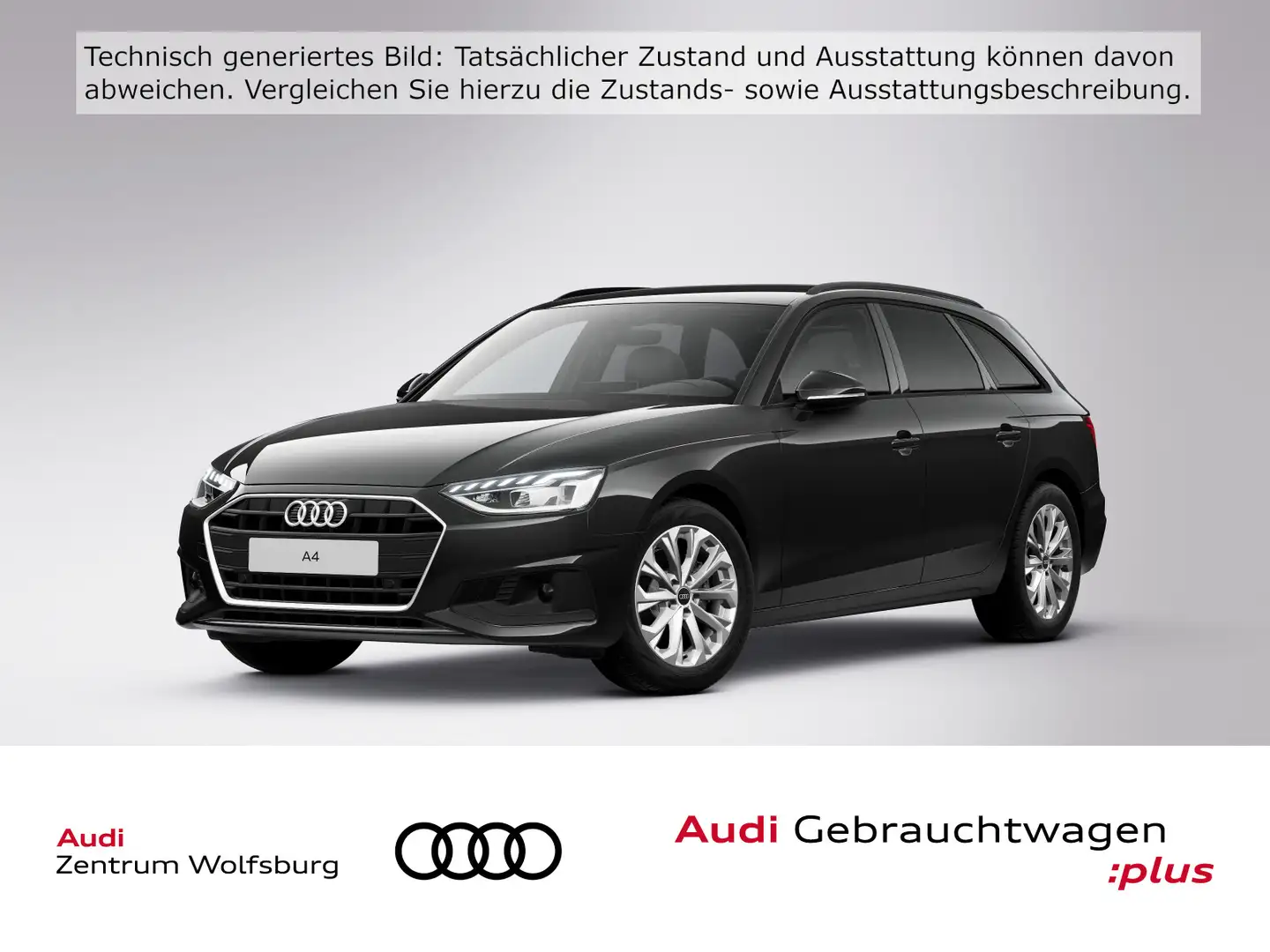 Audi A4 35 TFSI S-tronic LED/Rückkam/Tempo Schwarz - 1