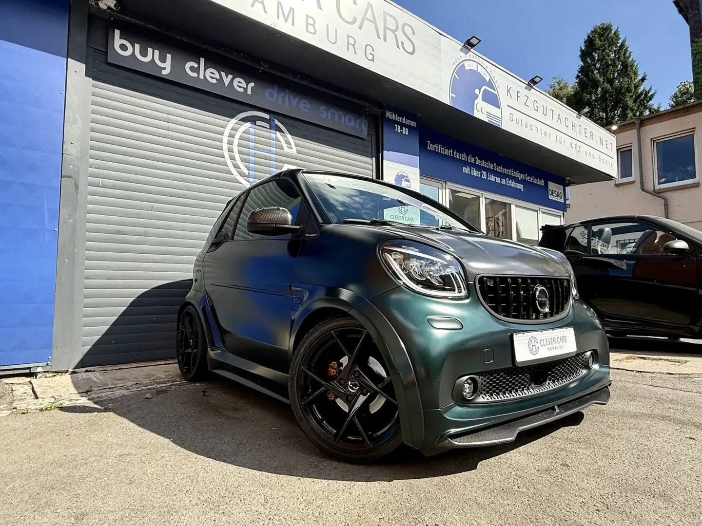 smart forTwo CABRIO*MANSORY*SONDERMODEL*CARBON*1OF1 Grün - 2