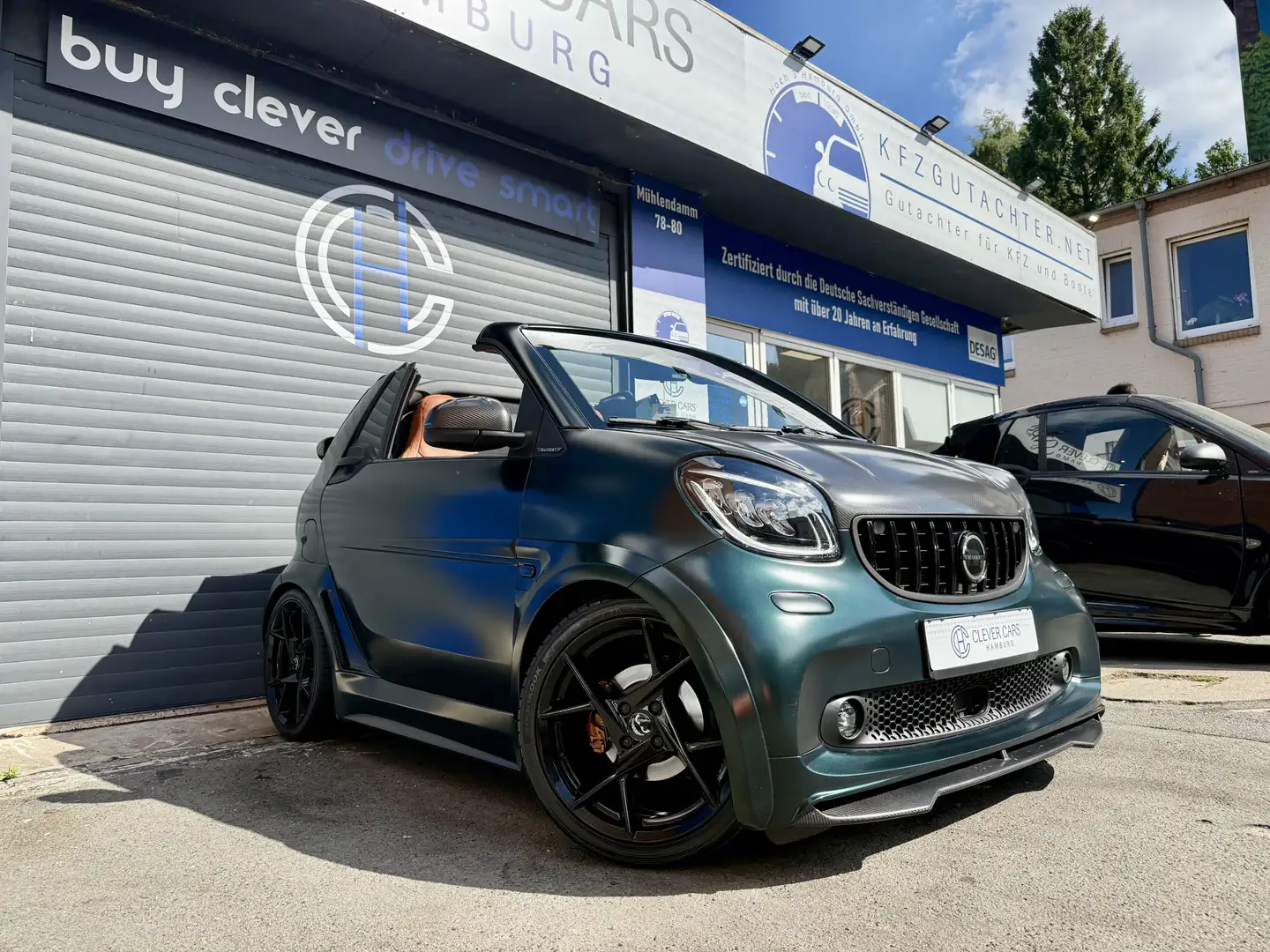 smart forTwo CABRIO*MANSORY*SONDERMODEL*CARBON*1OF1 Vert - 1