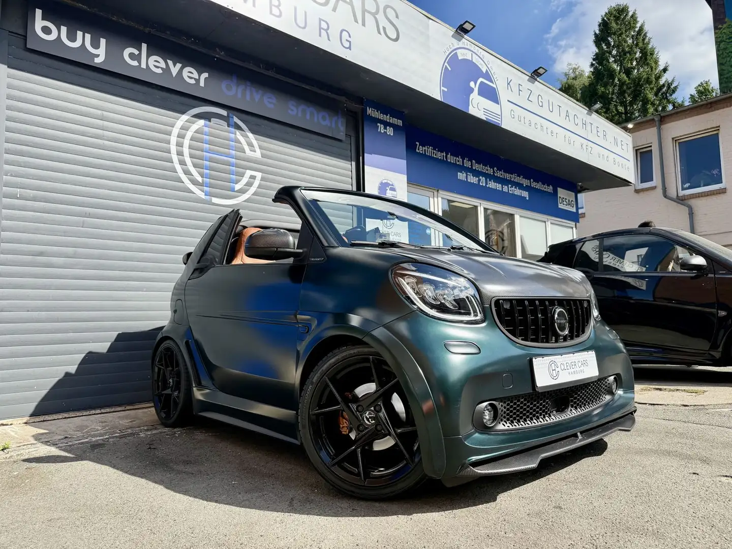 smart forTwo CABRIO*MANSORY*SONDERMODEL*CARBON*1OF1 Grün - 1