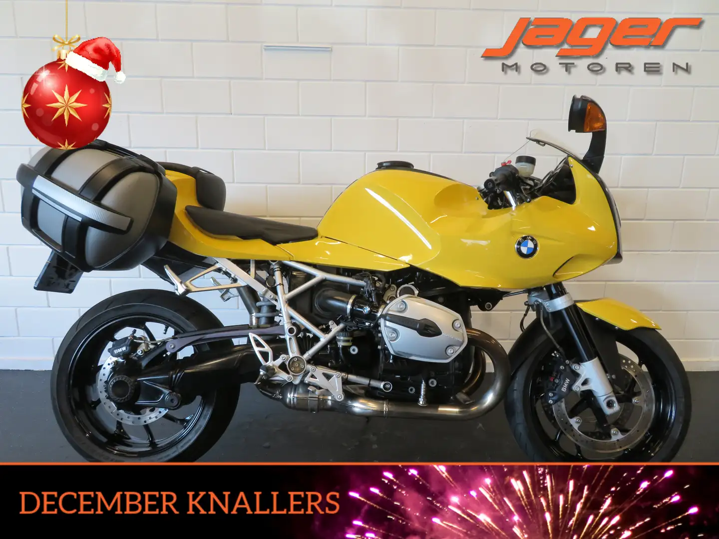 BMW R 1200 S SUPER GAAF! KOFFERS Jaune - 1