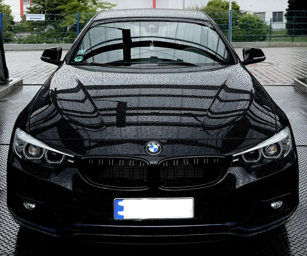 BMW 418 418 d Sport Line Gran Coupe Shadowline Individual Schwarz - 2