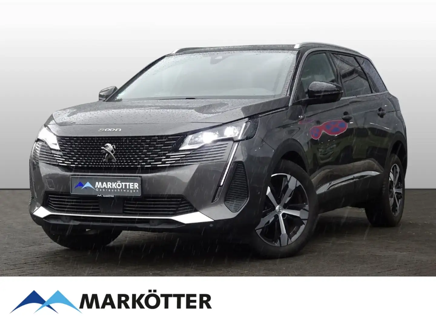 Peugeot 5008 GT 1.5 BlueHDi 130 7-Sitzer/NAVI/PANO/SHZ/ Grau - 1