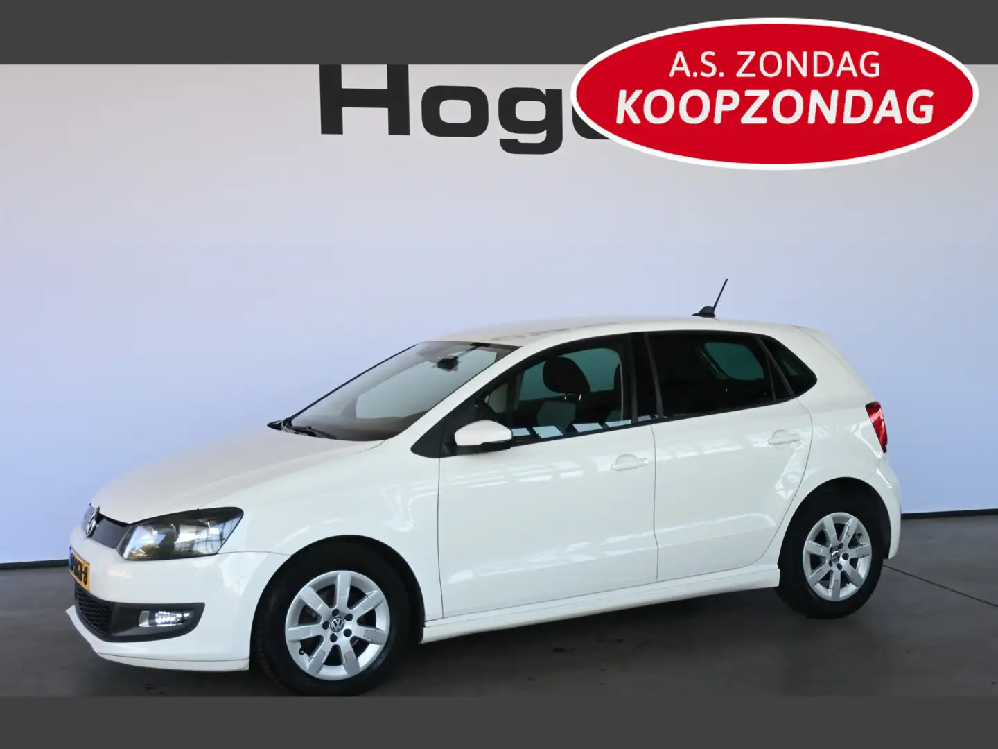 Volkswagen Polo 1.2 TDI BlueMotion Comfortline 68435km NAP!! 1e Ei Wit - 1