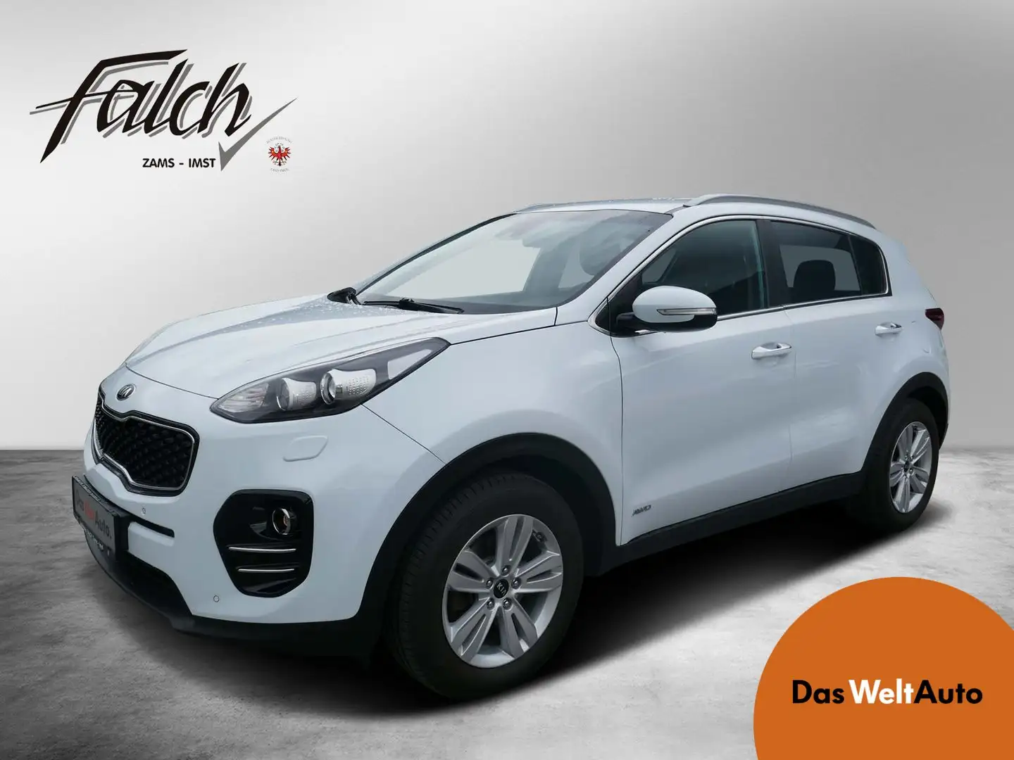 Kia Sportage 2,0 CRDI AWD Gold Weiß - 1