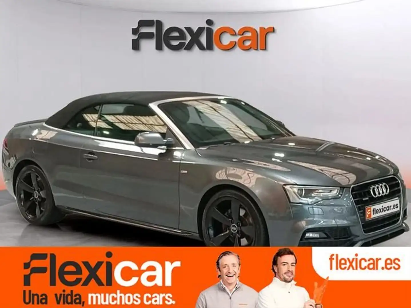 Audi A5 Cabrio 2.0TDI S line edition Gris - 1