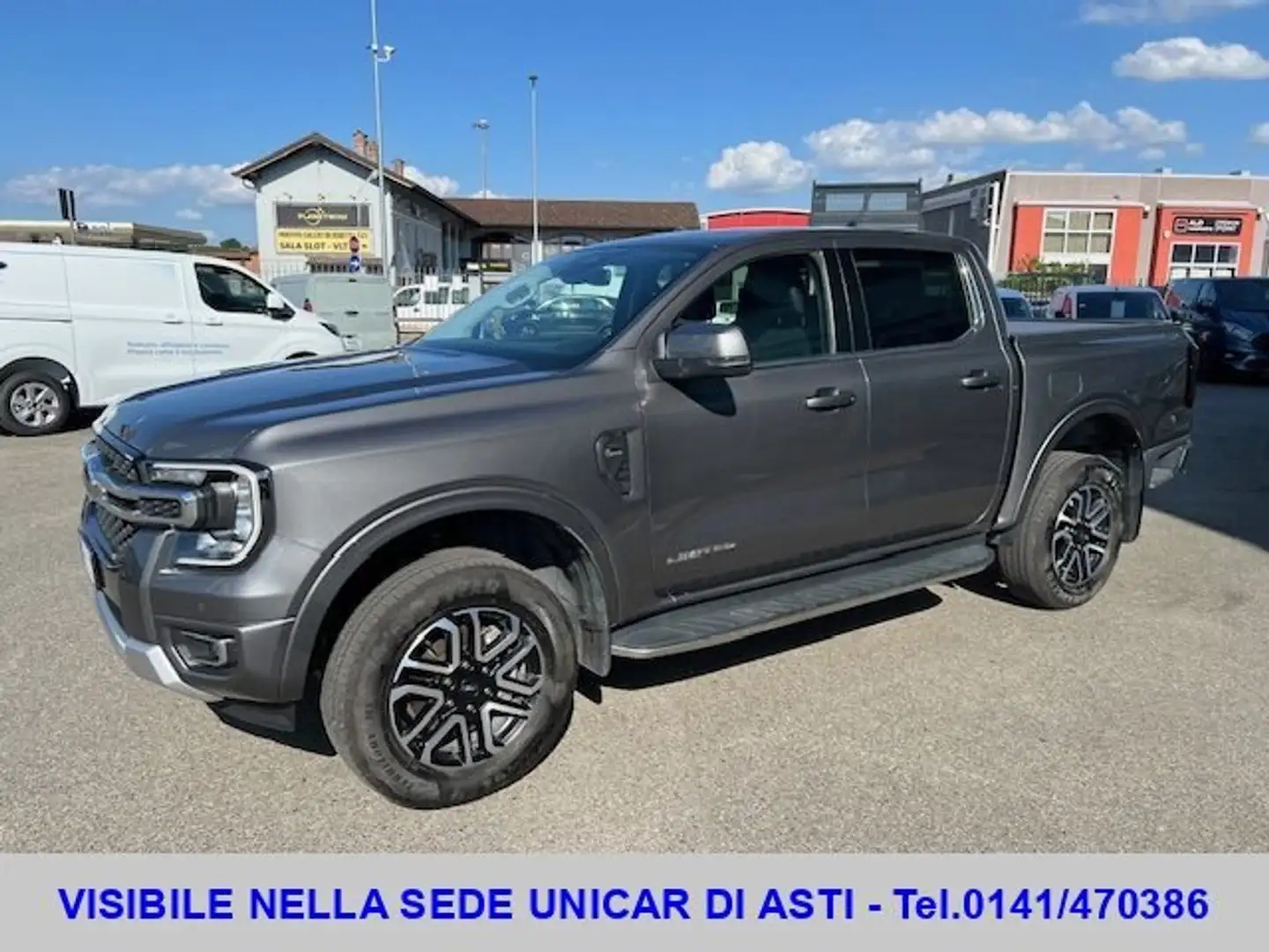 Ford Ranger 2.0 Ecoblue Doppia Cabina Limited AWD 205cv C.A. Grigio - 1