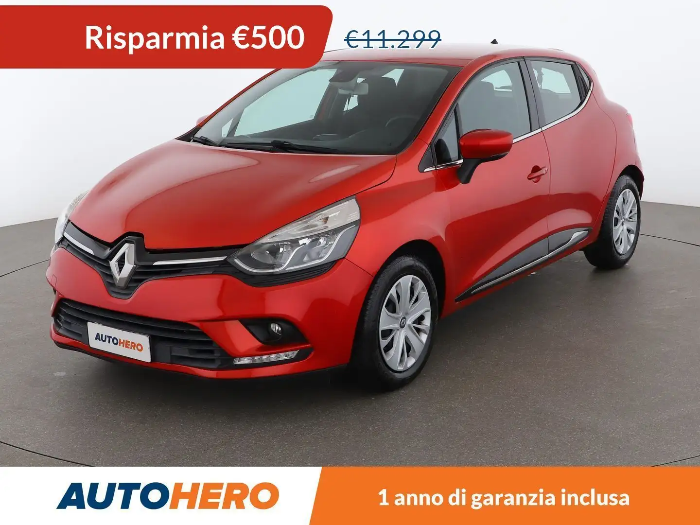 Renault Clio 1.5 dCi Energy Zen 90 CV Rosso - 1
