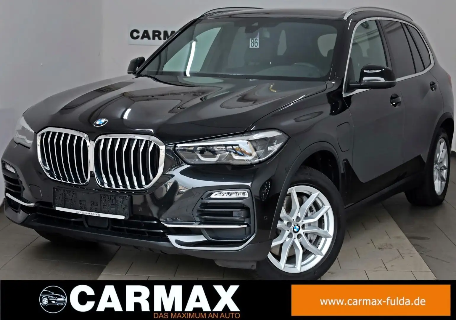 BMW X5 xDrive 45e ,Leder,Navi,LED,SH,Carplay,Kamera Negro - 1