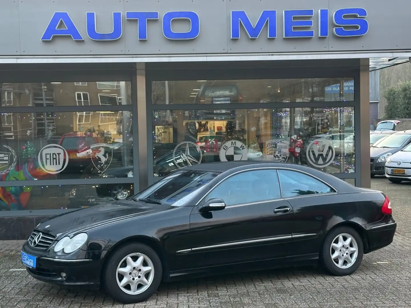 Mercedes-Benz CLK CLK 200 KOMPRESSOR  Leer Airco schuifdak Schwarz - 1