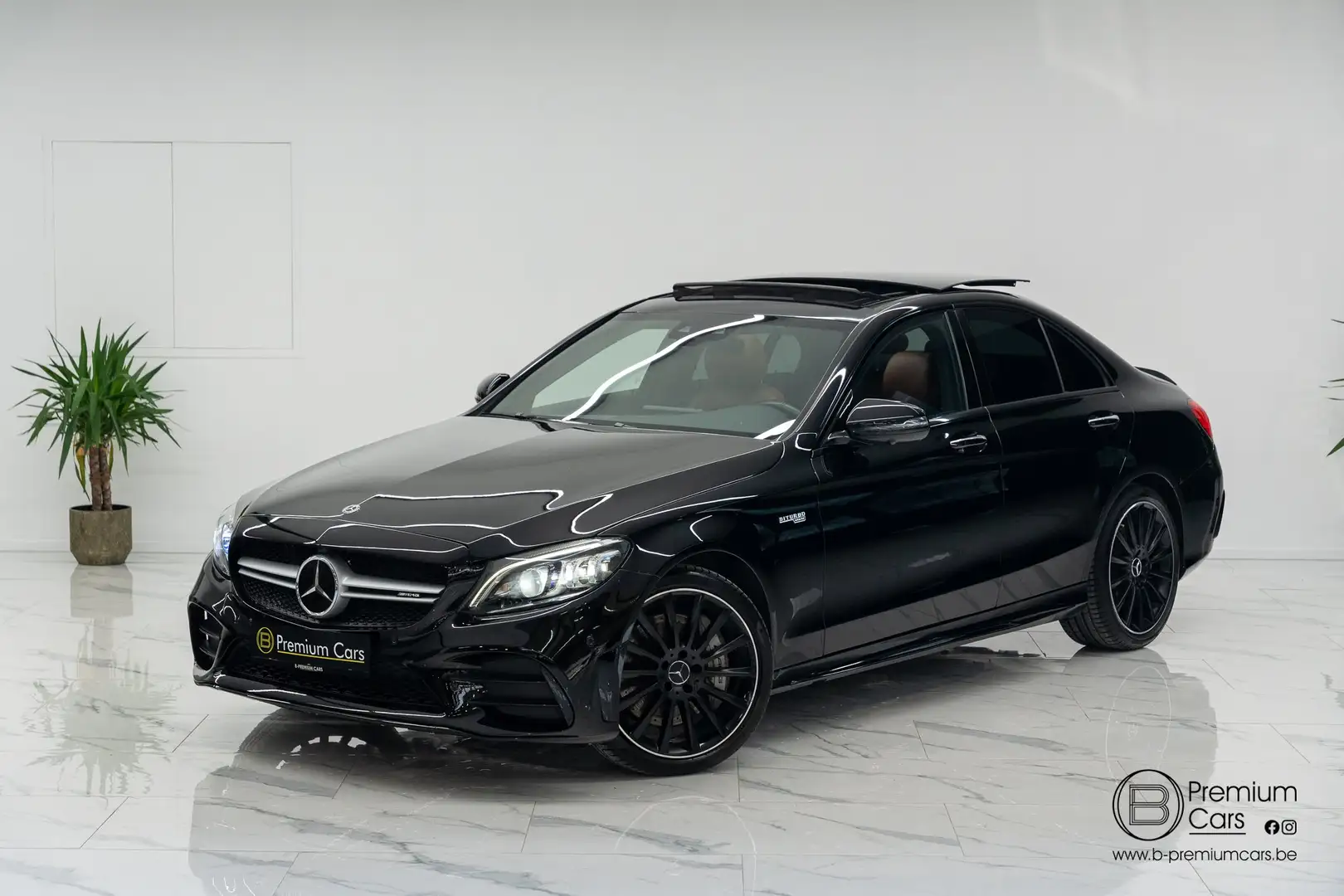 Mercedes-Benz C 43 AMG 4Matic 9G-TRONIC! Facelift, Burmester, Acc, Pano! Fekete - 2