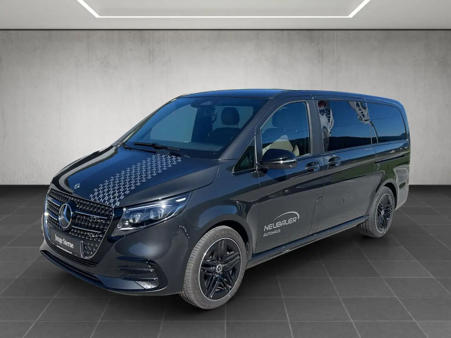 Mercedes-Benz V 300 d Exclusive lang DAB AMG Shz Klima FAP LED Grau - 1