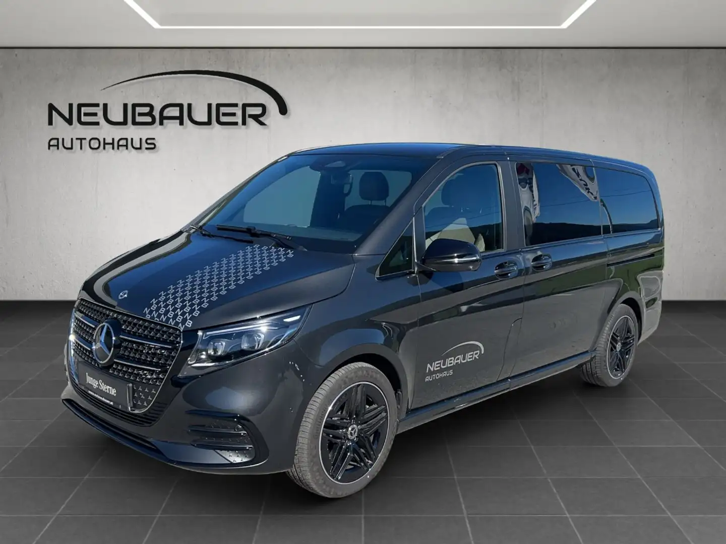 Mercedes-Benz V 300 d Exclusive lang DAB AMG Shz Klima FAP LED Grau - 2