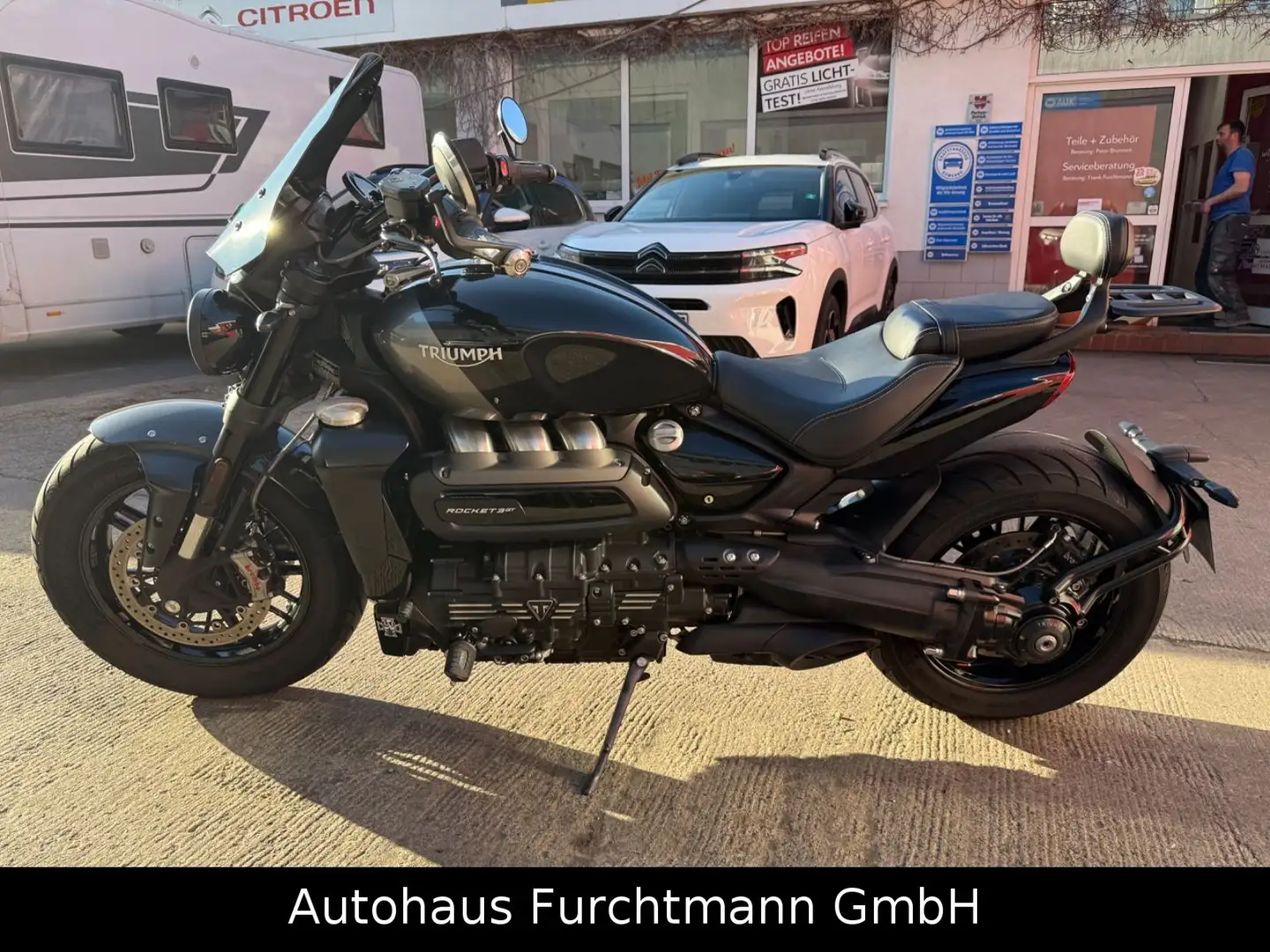 Triumph Rocket 3 R GT Triple Black Editions Negru - 2