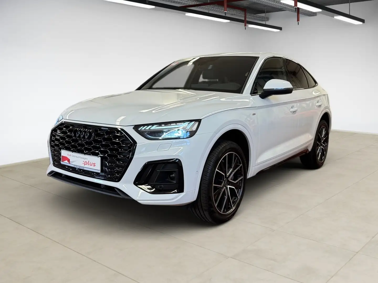 Audi Q5 Sportback 40 TDI quattro S line  NAVI LEDER Weiß - 2