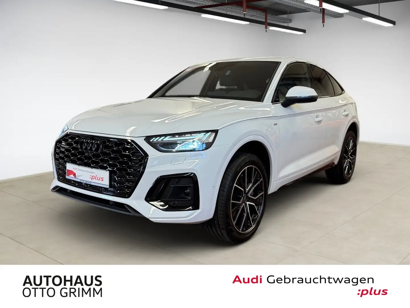 Audi Q5 Sportback 40 TDI quattro S line  NAVI LEDER Weiß - 1